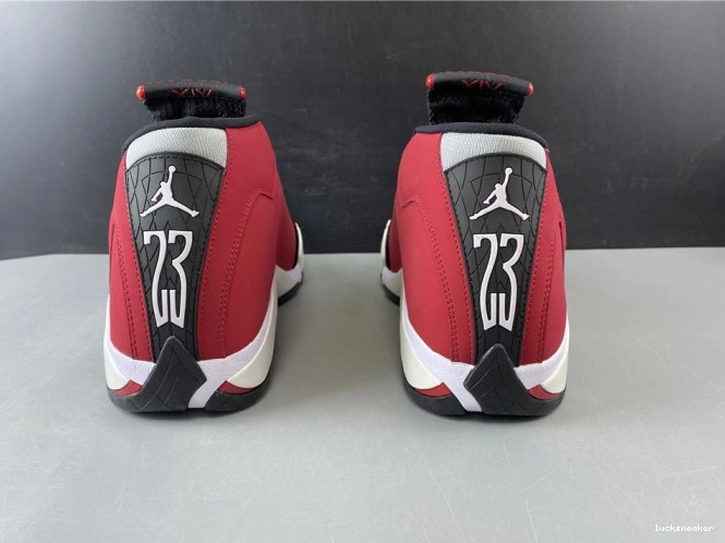 Reps LUCY AIR RETRO 14 RED TORO 487471-006 GYM JORDAN 0717